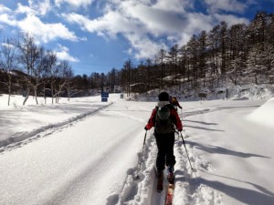 まずはビーナスラインへ